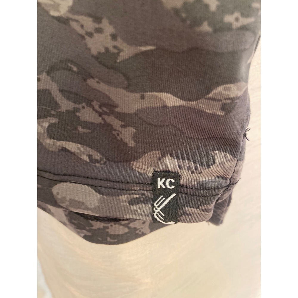 Kenneth Cole Golf Polo Shirt Mens‎ Medium Gray Camo Short Sleeve - Picture 6 of 12